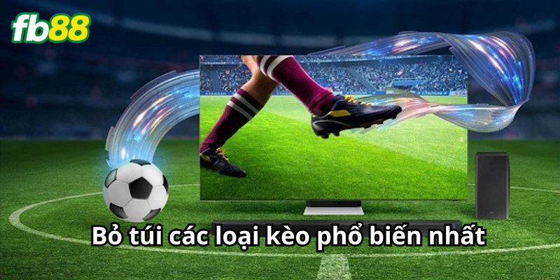 Bỏ túi các loại kèo phổ biến nhất
