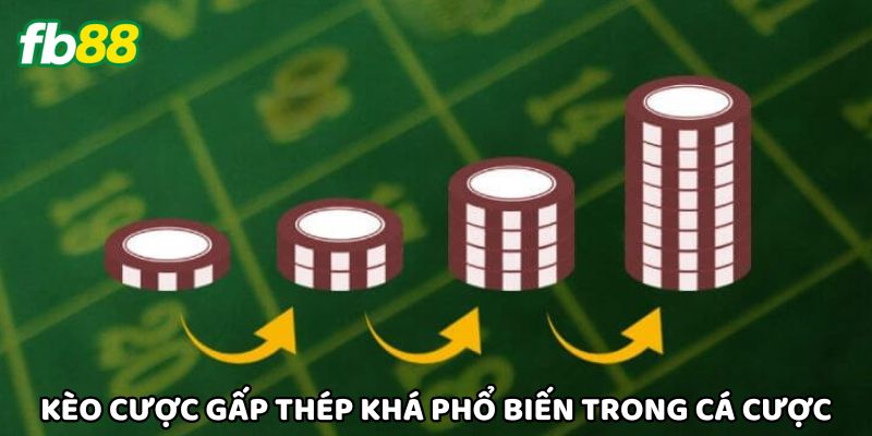 Kèo Cược Gấp Thép khá phổ biến trong cá cược